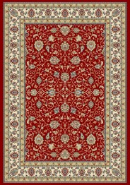 Dynamic Rugs Ancient Garden 57120-1464 Red and Ivory